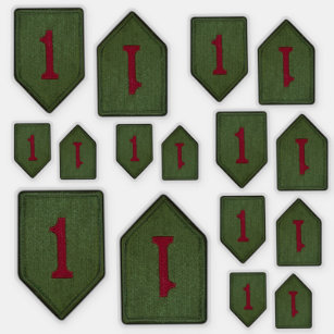 1st INF Infantry Division Big Red 1 Contour