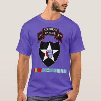 1st Infantry Co 2nd ID SSI w KOREA SVC X T-Shirt