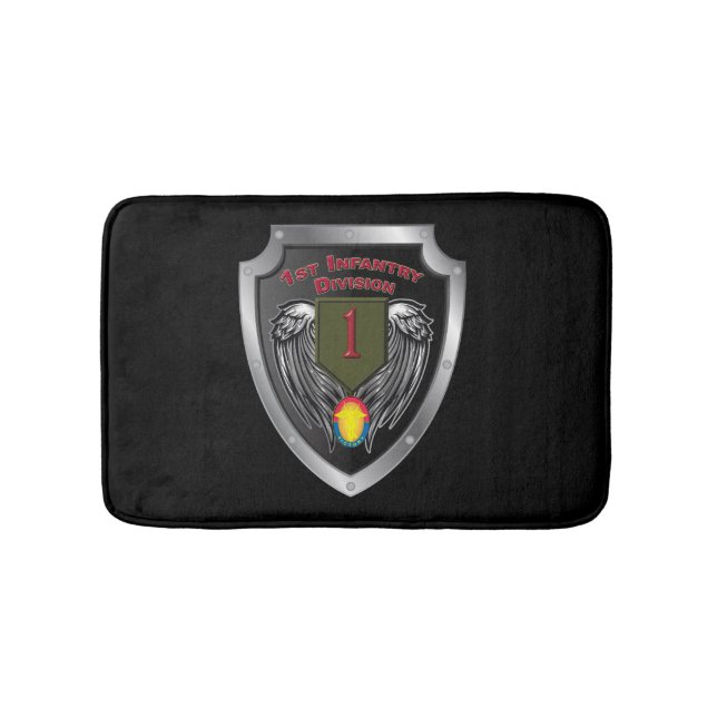 1st Infantry Division  Bath Mat (Front)