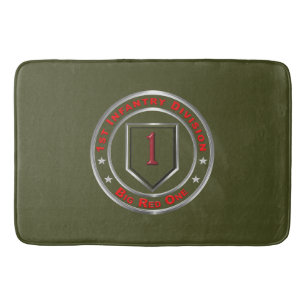 1st Infantry Division Bath Mat