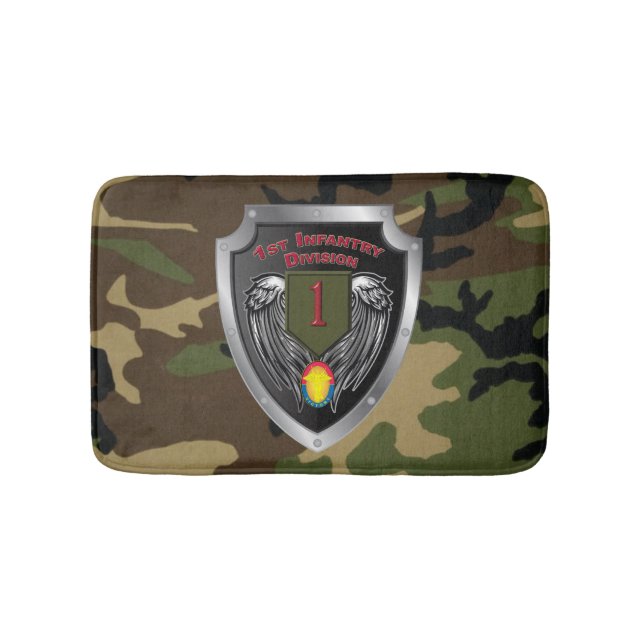 1st Infantry Division  Bath Mat (Front)