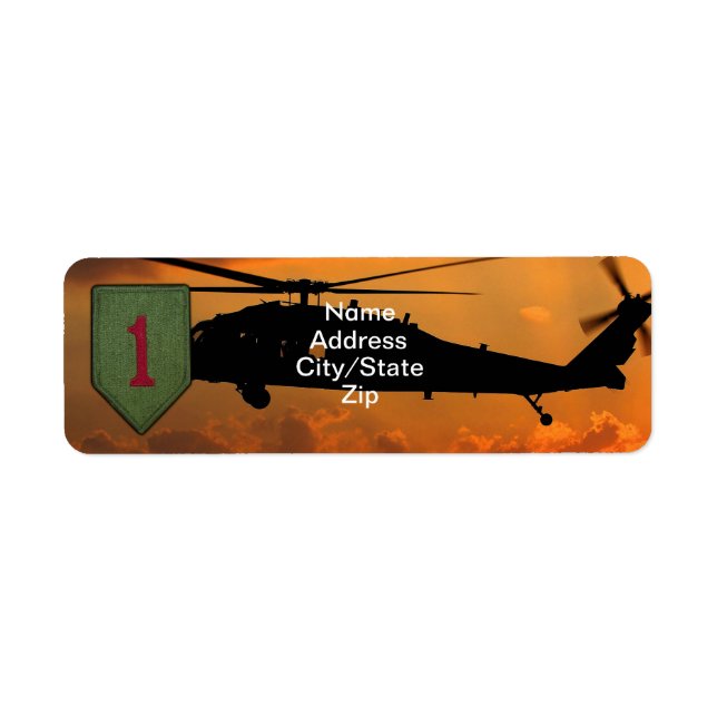 1st Infantry Division Big Red 1 Fort Riley Veteran (Front)