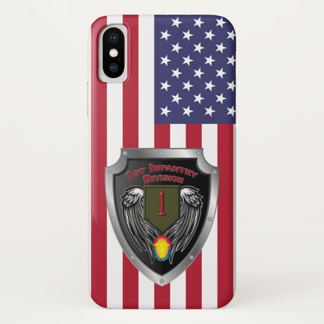 1st Infantry Division “Big Red One” Case-Mate iPhone Case (Back)