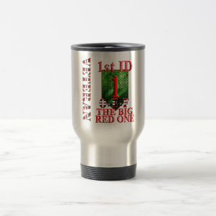 1st Infantry Division Big Red One OEF Travel Mug