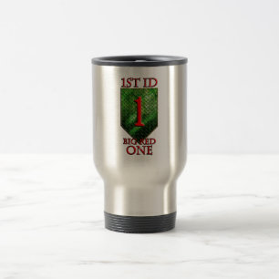 1st Infantry Division Big Red One Travel Mug