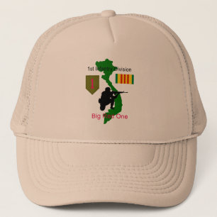 1st Infantry Division Big Red One Vietnam Vet Hat