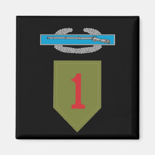 1st Infantry Division CIB Magnet