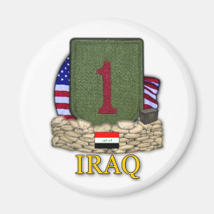 1st infantry division iraq war veterans Magnet