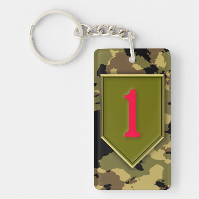 1st Infantry Division Key Ring (Front)