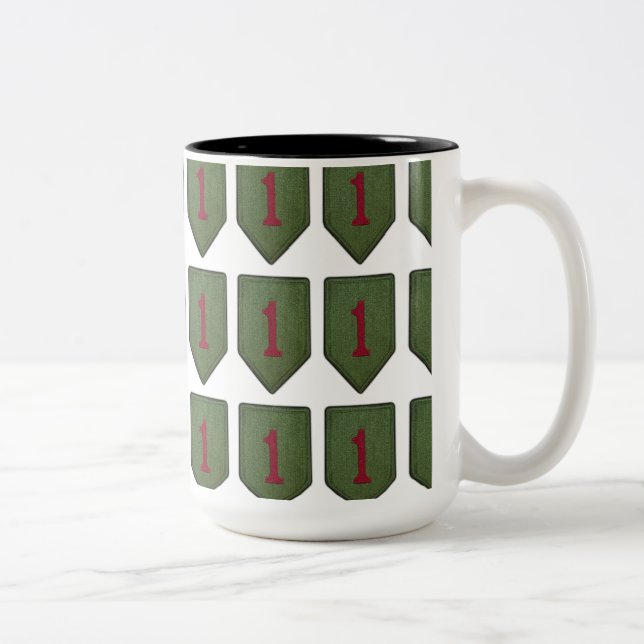1st infantry division patch cups mugs (Right)