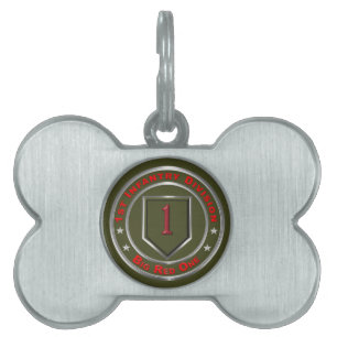 1st Infantry Division Pet ID Tag