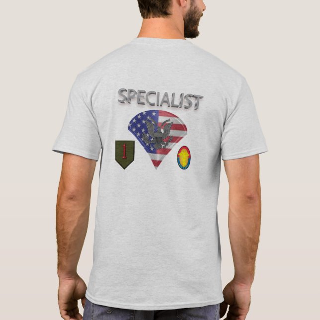 1st Infantry Division Specialist T-Shirt (Back)