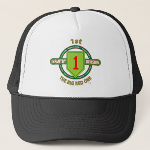 1ST INFANTRY DIVISION "THE BIG RED ONE" TRUCKER HAT