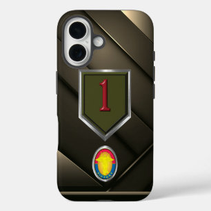 1st Infantry Division Veteran iPhone 16 Case
