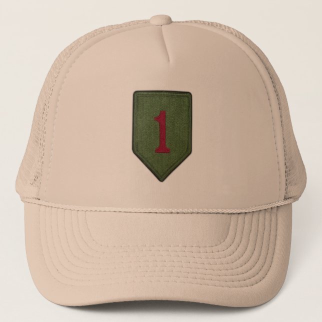 1st infantry division veterans vets patch Hat (Front)
