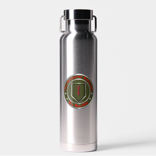 1st Infantry Division  Water Bottle (Front)
