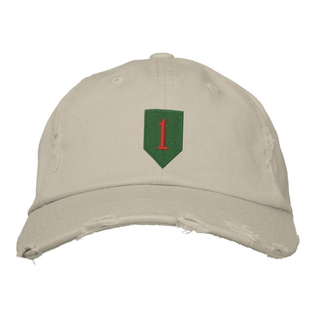 1st Infantry Embroidered Hat (Front)