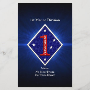 1st Mar Div Stationery