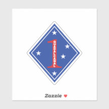 1st Marine Division Patch (United States)