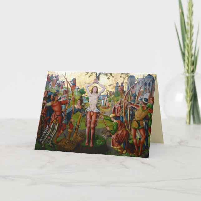 1st Martyrdom of St. Sebastian (M 013) Card (Front)