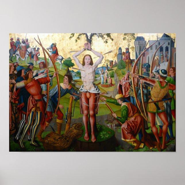 1st Martyrdom of St. Sebastian (M 013) Poster (Front)