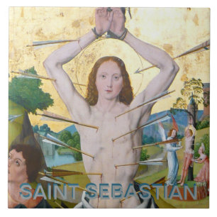 1st Martyrdom of St. Sebastian (M 013) Tile