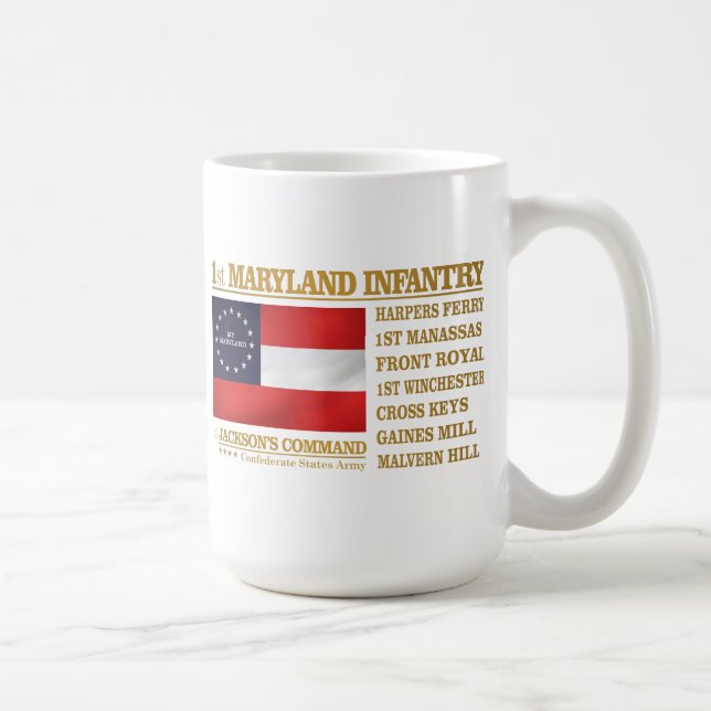 1st Maryland Infantry (BA2) Coffee Mug (Right)