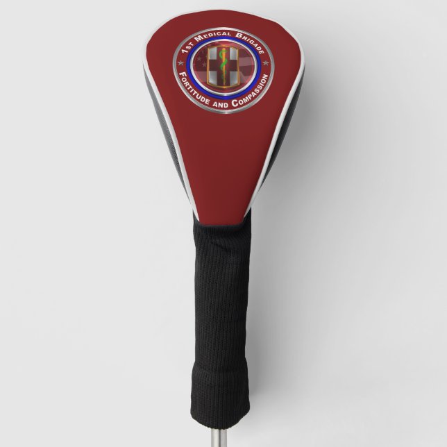 1st Medical Brigade Golf Head Cover (Front)