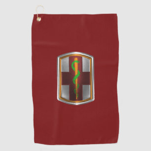 1st Medical Brigade Golf Towel