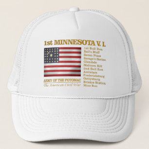 1st Minnesota Volunteer Infantry (BH) Trucker Hat