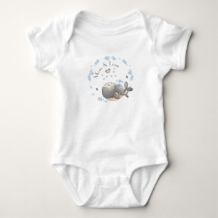 1st Mother's Day, name, first mother's day Baby Bodysuit