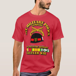 1st MP Company 1st Inf Div Vietnam w SVC T-Shirt