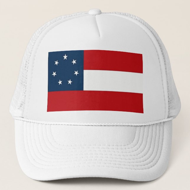 1st NATIONAL FLAG CSA Trucker Hat (Front)