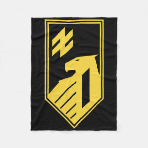 1st National Guard Corps (ukraine) Ukrainian Milit Fleece Blanket