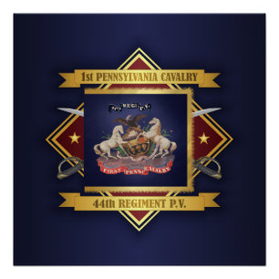 1st Pennsylvania Cavalry Poster