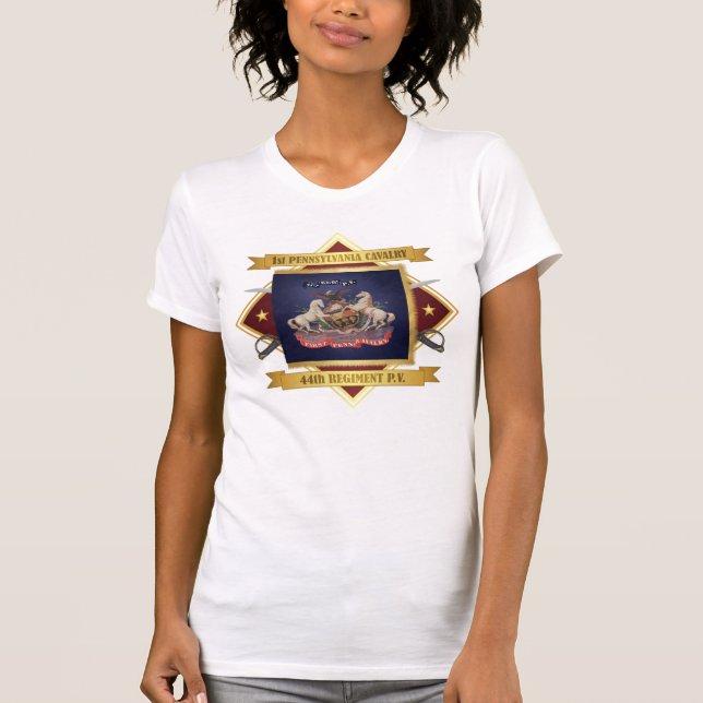 1st Pennsylvania Cavalry T-Shirt (Front)