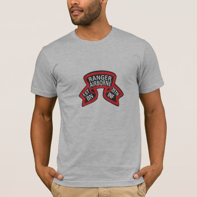 1st Ranger Bn (Old Style) T-shirts (Front)