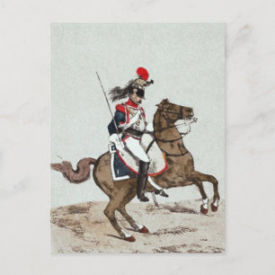 1st Regiment of Cuirassiers Postcard