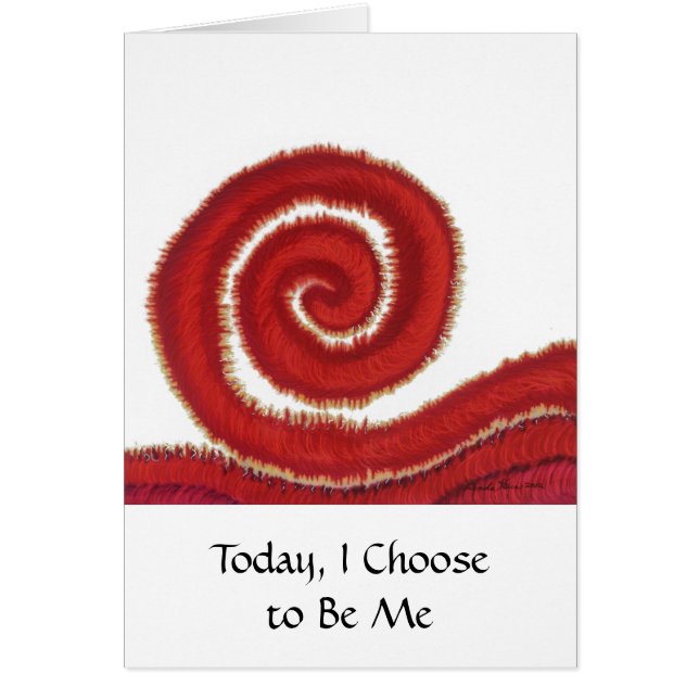 1st-Root Chakra #1: Today, I Choose to Be Me (Front)