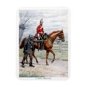 1st Royal Dragoons Magnet