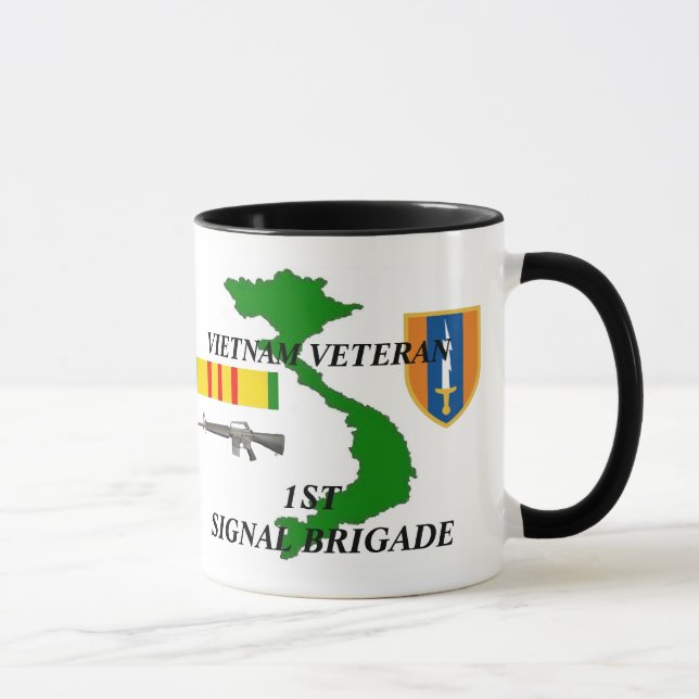 1st Signal Brigade Vietnam Veteran Coffee Mugs (Right)