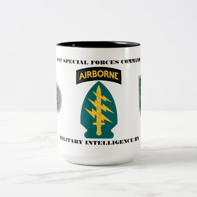 1ST SPECIAL FORCES COMMAND M.I. BN  MUG (Center)
