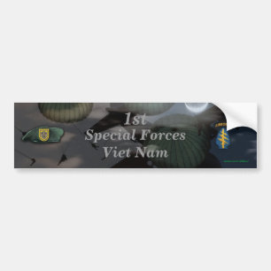 1st special forces fort lewis vets Bumper Sticker