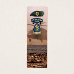 1st Special Forces Green Berets Flash Bookmarkers