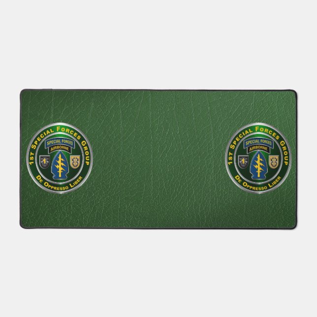 1st Special Forces Group Airborne Desk Mat (Front)