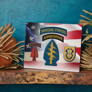 1st Special Forces Group (AIRBORNE) Plaque