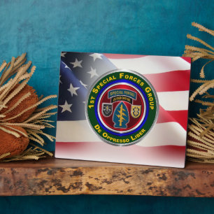 1st Special Forces Group (AIRBORNE) Plaque