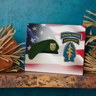 1st Special Forces Group (AIRBORNE) Plaque