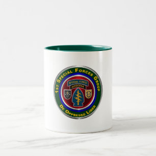 1st Special Forces Group Airborne Two-Tone Coffee Mug