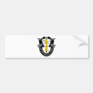 1st Special Forces Group Crest Bumper Sticker